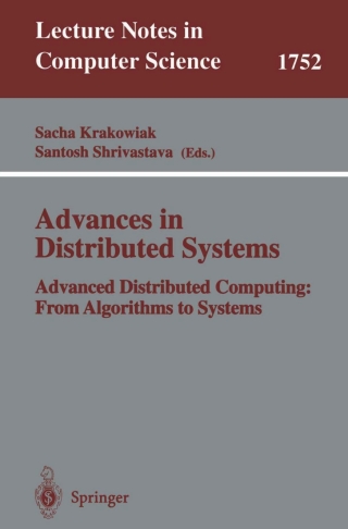 Immagine di copertina: Advances in Distributed Systems 1st edition 9783540671961