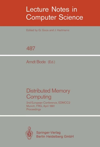 Cover image: Distributed Memory Computing 9783540539513