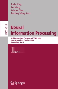 Cover image: Neural Information Processing 1st edition 9783540464792