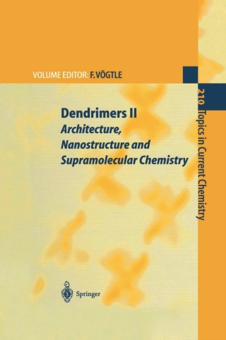 Cover image: Dendrimers II 1st edition 9783540670971