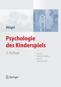 Titelbild: Psychologie des Kinderspiels 3rd edition 9783540466239
