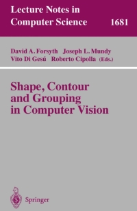 Cover image: Shape, Contour and Grouping in Computer Vision 1st edition 9783540667223
