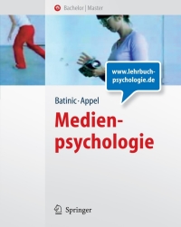 Cover image: Medienpsychologie 1st edition 9783540468943