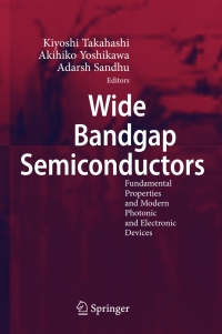 Imagen de portada: Wide Bandgap Semiconductors 1st edition 9783540472346