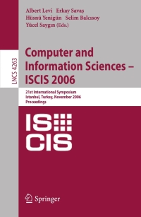 Titelbild: Computer and Information Sciences - ISCIS 2006 1st edition 9783540472421