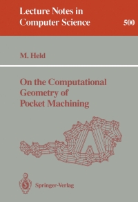 Titelbild: On the Computational Geometry of Pocket Machining 9783540541035