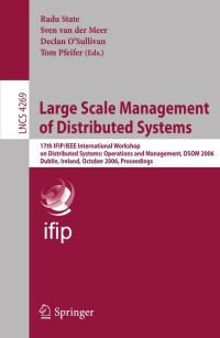 Cover image: Large Scale Management of Distributed Systems 1st edition 9783540476597