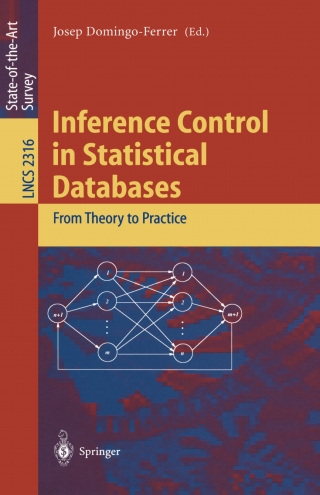 表紙画像: Inference Control in Statistical Databases 1st edition 9783540436140