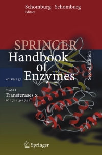 Cover image: Class 2 Transferases X 2nd edition 9783540478164