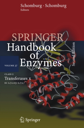 Imagen de portada: Class 2 Transferases X 2nd edition 9783540478164