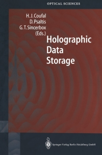 Imagen de portada: Holographic Data Storage 1st edition 9783540666912
