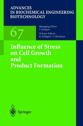 Imagen de portada: Influence of Stress on Cell Growth and Product Formation 1st edition 9783540666875