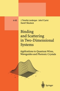 表紙画像: Binding and Scattering in Two-Dimensional Systems 9783540666844