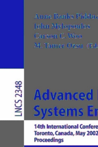 Cover image: Advanced Information Systems Engineering 1st edition 9783540437383