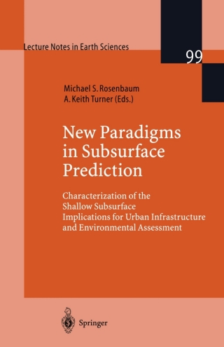 صورة الغلاف: Subsurface Conditions 1st edition 9783540437765
