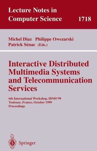 Cover image: Interactive Distributed Multimedia Systems and Telecommunication Services 1st edition 9783540665953