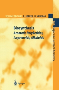 Imagen de portada: Biosynthesis 1st edition 9783540665731