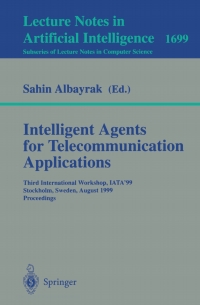 Imagen de portada: Intelligent Agents for Telecommunication Applications 1st edition 9783540665397