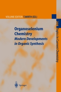 Cover image: Organoselenium Chemistry 1st edition 9783540665168