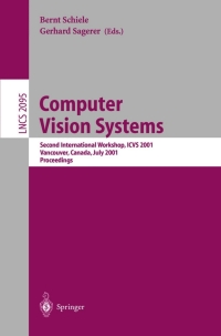 Cover image: Computer Vision Systems 1st edition 9783540422853