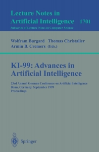 Cover image: KI-99: Advances in Artificial Intelligence 1st edition 9783540664956