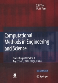 Cover image: Computational Methods in Engineering & Science 9783540482598