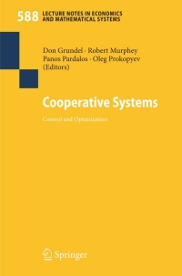 Imagen de portada: Cooperative Systems 1st edition 9783540482703