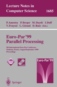 Imagen de portada: Euro-Par’ 99 Parallel Processing 1st edition 9783540664437