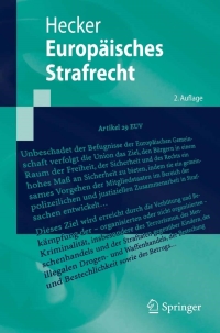 Imagen de portada: Europäisches Strafrecht 2nd edition 9783540483649