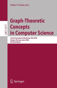 Immagine di copertina: Graph-Theoretic Concepts in Computer Science 1st edition 9783540483816