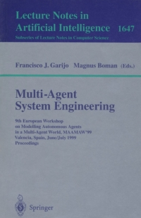 Cover image: Multi-Agent System Engineering 1st edition 9783540662815