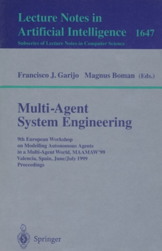 Cover image: Multi-Agent System Engineering 1st edition 9783540662815