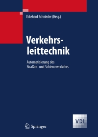 Cover image: Verkehrsleittechnik 1st edition 9783540482963