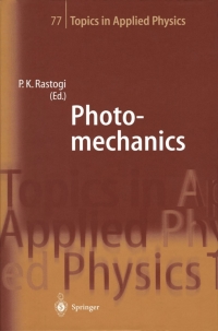 Cover image: Photomechanics 1st edition 9783540659907