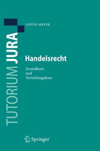 Imagen de portada: Handelsrecht 9783540488170