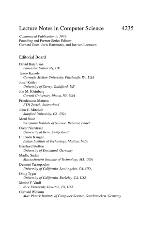 Cover image: Combinatorial and Algorithmic Aspects of Networking 1st edition 9783540488224