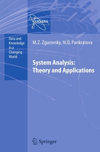 表紙画像: System Analysis: Theory and Applications 9783540488798