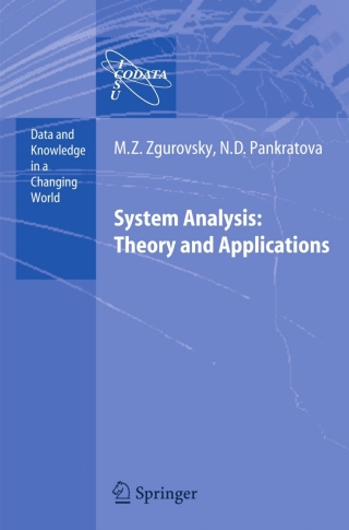 Imagen de portada: System Analysis: Theory and Applications 9783540488798