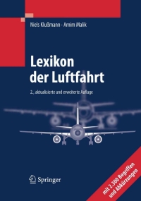 Imagen de portada: Lexikon der Luftfahrt 2nd edition 9783540490951
