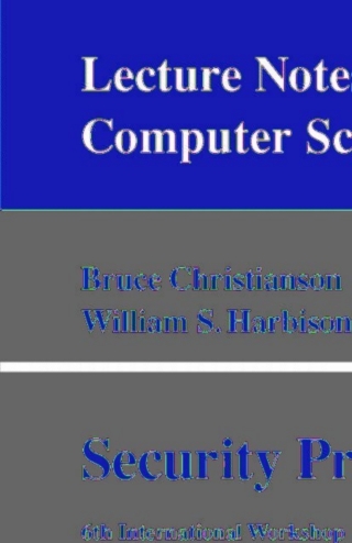 Cover image: Security Protocols 1st edition 9783540656630