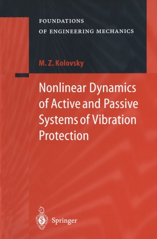 Imagen de portada: Nonlinear Dynamics of Active and Passive Systems of Vibration Protection 9783540656616