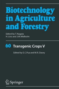 Cover image: Transgenic Crops V 1st edition 9783540491606