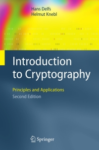 Cover image: Introduction to Cryptography 2nd edition 9783642080401