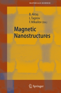 Imagen de portada: Magnetic Nanostructures 1st edition 9783540493341