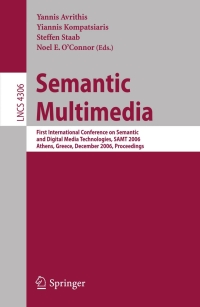 Imagen de portada: Semantic Multimedia 1st edition 9783540493358