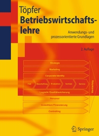 Cover image: Betriebswirtschaftslehre 2nd edition 9783540493945