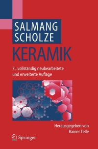 Cover image: Keramik 7th edition 9783540632733