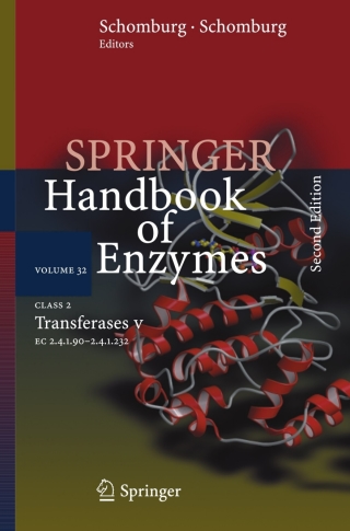 Imagen de portada: Class 2 Transferases V 2nd edition 9783540325918