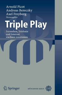 Imagen de portada: Triple Play 1st edition 9783540497226