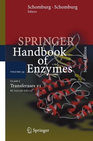 Imagen de portada: Class 2 Transferases VII 2nd edition 9783540365099
